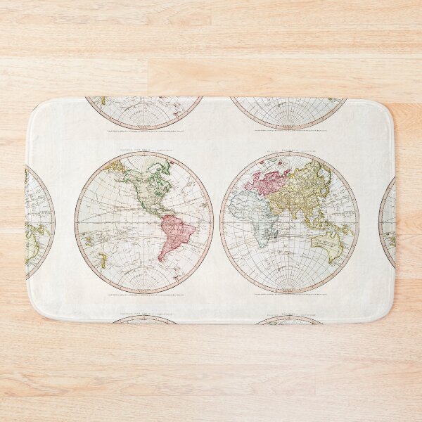 Item preview, Vintage World Map (1790) by William Faden designed and sold by Designedbysm.