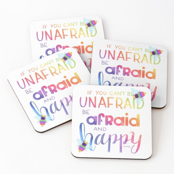 Item preview, (Un)Afraid and Happy designed and sold by trispitas.
