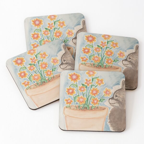 Item preview, Orange Flowers designed and sold by SaraBethArt.