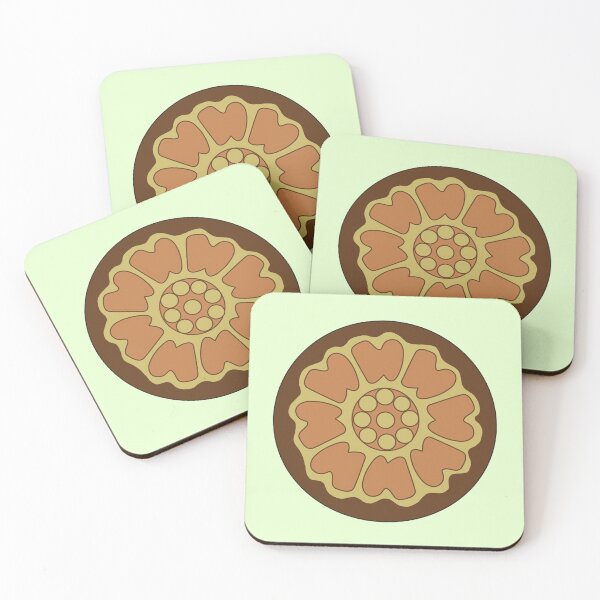 Item preview, white lotus tile designed and sold by Magic Word Art.