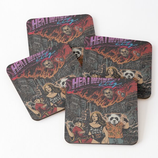 Item preview, Heatwave City Album Cover designed and sold by Beetlemuse.