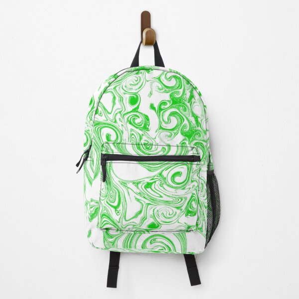 Item preview, Electric Toxic green dance transparent background - elegant abstract pattern designed and sold by CyclingArtist.