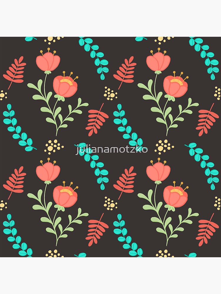 Cute Floral Pattern by julianamotzko