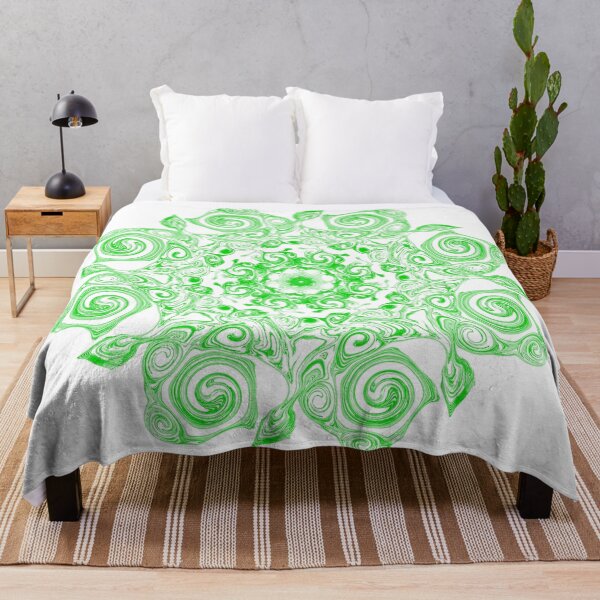 Item preview, Electric Toxic green dance transparent background - elegant abstract pattern designed and sold by CyclingArtist.