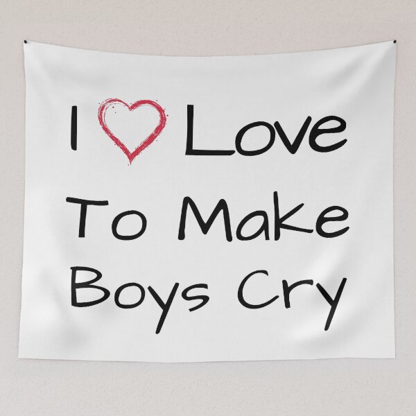 Item preview, Me encanta hacer llorar a los chicos designed and sold by SenGift.