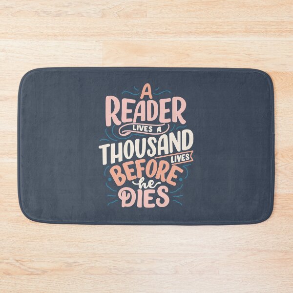 Item preview, A Reader Lives A Thousand Lives Before He Dies designed and sold by FoxLand.