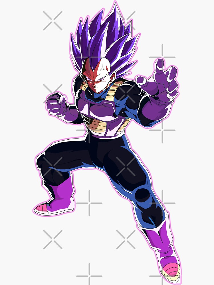 Pegatina Vegeta Nueva Forma Dios De La Destrucción De Drwolfstark Redbubble 8600