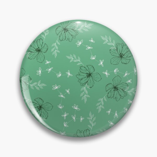 Item preview, Green Ditsy Floral Pattern designed and sold by JayneMargason.