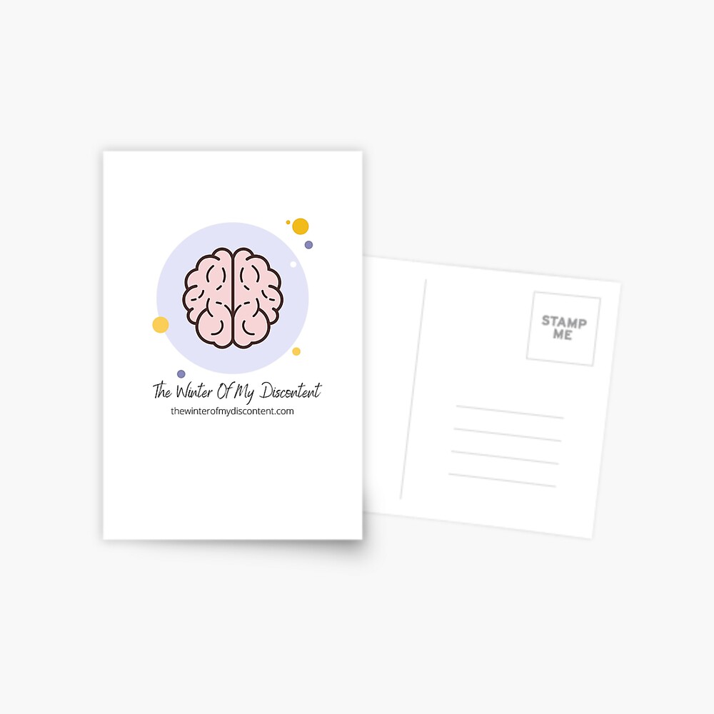 The Winter Of My Discontent Big Brain Postcard
