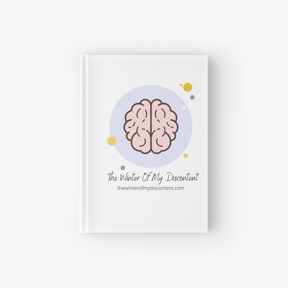 The Winter Of My Discontent Big Brain Hardcover Journal