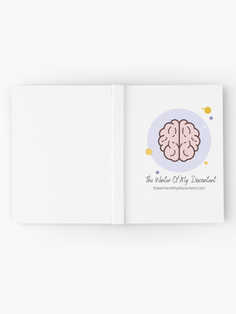 Alternate view of The Winter Of My Discontent Big Brain Hardcover Journal