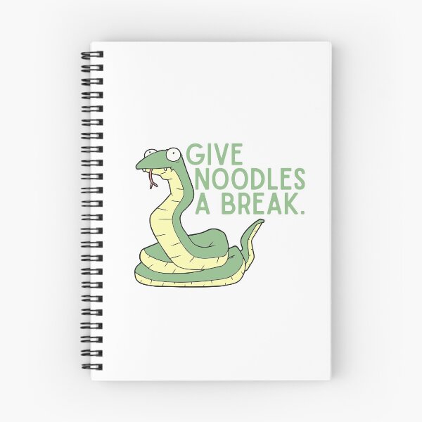 Item preview, Give noodles a break cute snake designed and sold by TheWaterBirds.