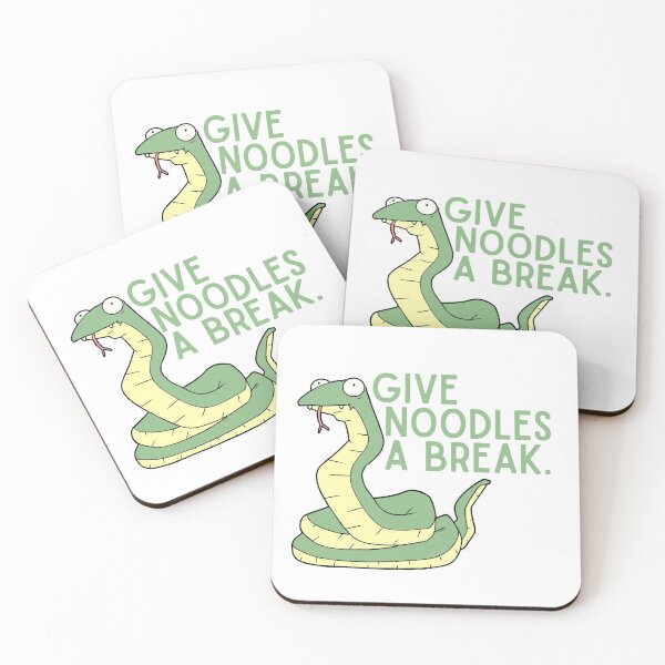 Item preview, Give noodles a break cute snake designed and sold by TheWaterBirds.