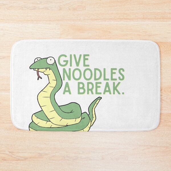Item preview, Give noodles a break cute snake designed and sold by TheWaterBirds.