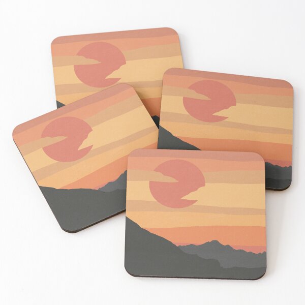 Item preview, Warm Mountain Scene designed and sold by ABakerMaker.
