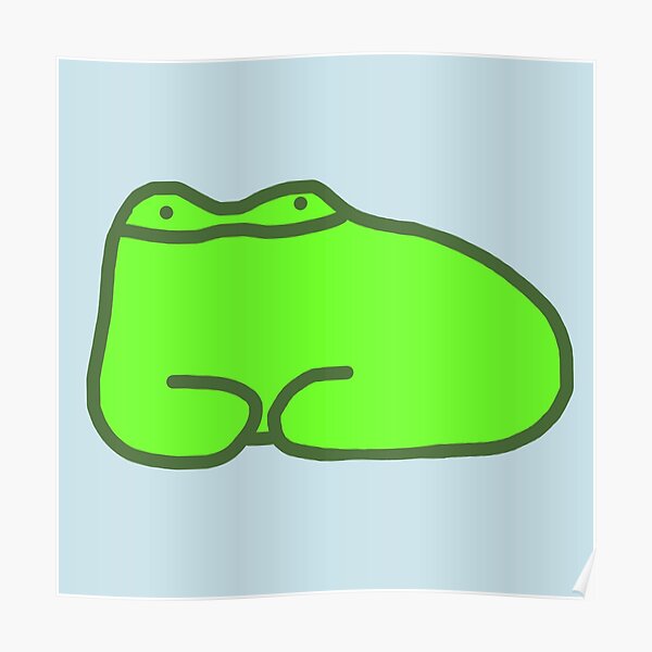 Sitting Frog (Phrog) Poster