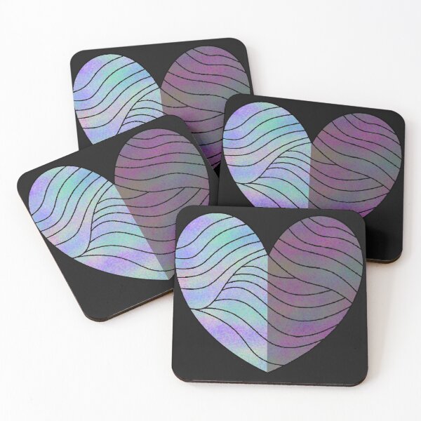 Item preview, Split Heart Mandala designed and sold by rainestore.
