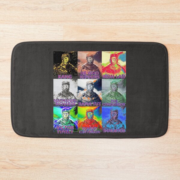 Item preview, KANG / He Who Remains / The Conqueror Portaits - Pop Art Style - Version 2 with Immortus designed and sold by Kyllerbuzcut.