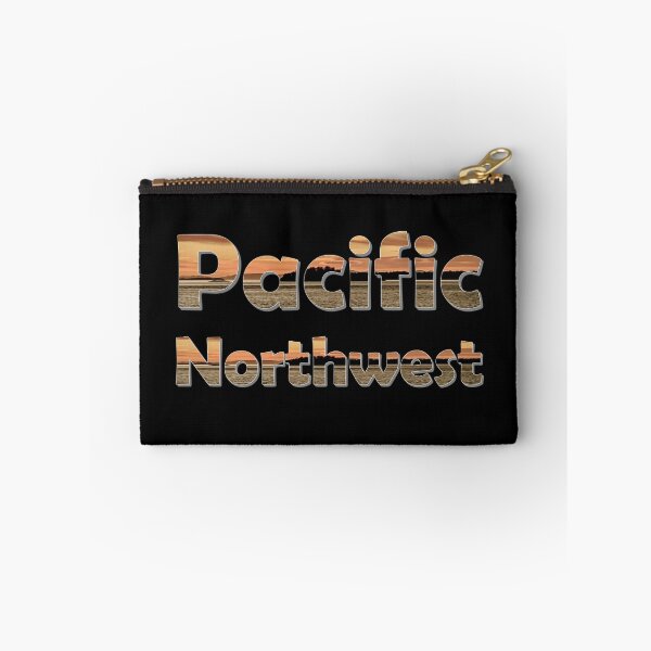 Item preview, Pacific Northwest Text Filled with San Juan Islands Sunset designed and sold by SeaChangeDesign.