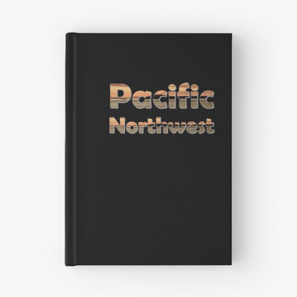 Item preview, Pacific Northwest Text Filled with San Juan Islands Sunset designed and sold by SeaChangeDesign.