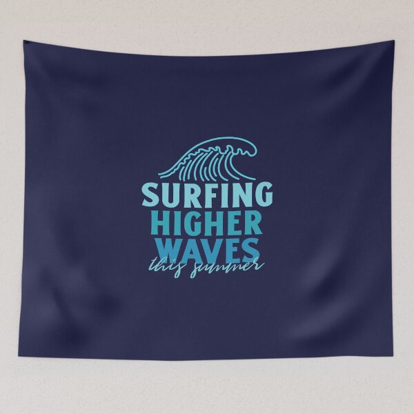 Item preview, SURFING HIGHER WAVES THIS SUMMER designed and sold by Studio TANFF.