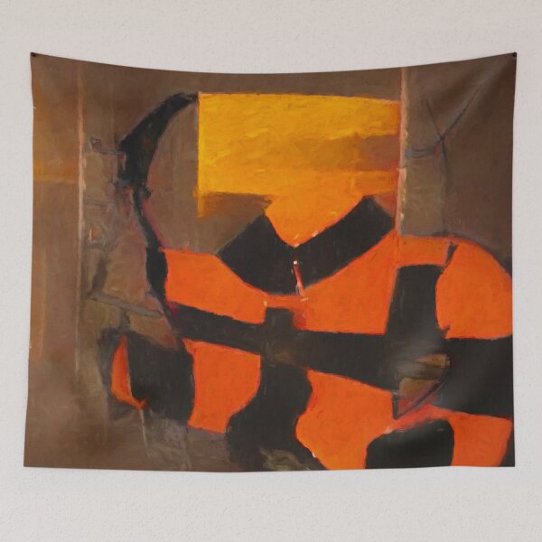 Item preview, Agent Orange - Abstract Painting - AP02 designed and sold by Brian Vegas.