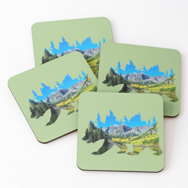 Item preview, Forest and lake - Bear designed and sold by PamAraico.