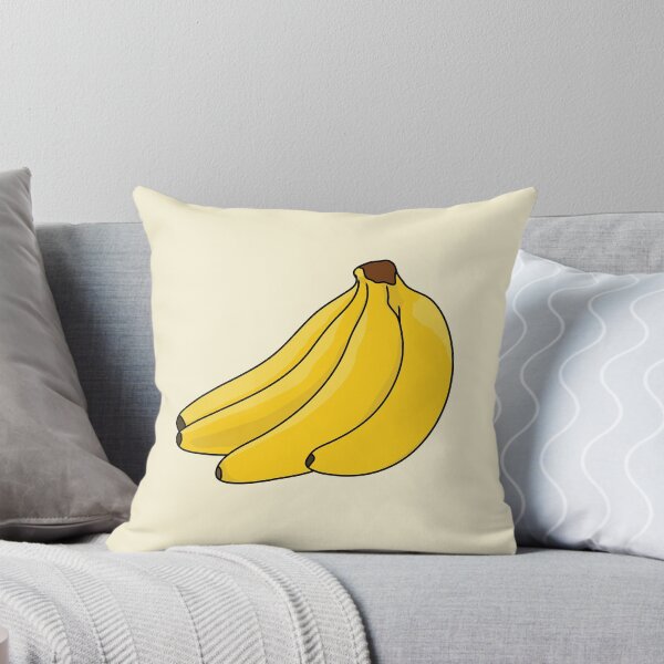 Aperçu de l'œuvre Régime de bananes, régime de bananes, motif jaune créée et vendue par thirdwheeltees.
