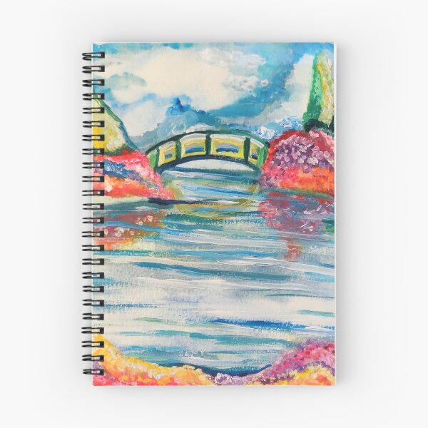 Item preview, Reflections of Floral Spring Park Watercolor  designed and sold by Deborah Camp.