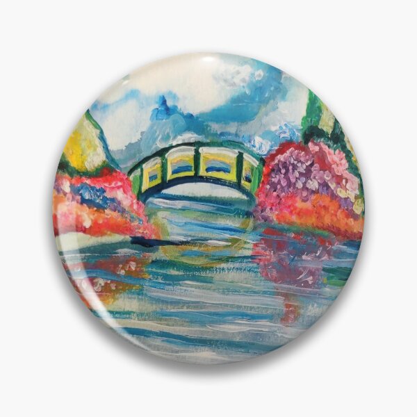Item preview, Reflections of Floral Spring Park Watercolor  designed and sold by Deborah Camp.