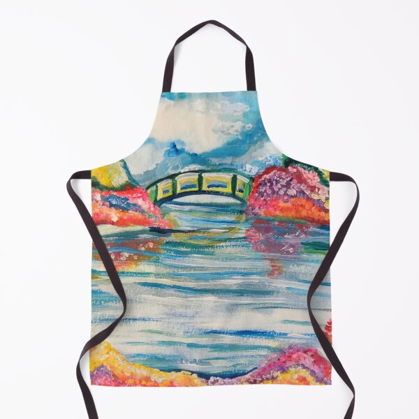 Item preview, Reflections of Floral Spring Park Watercolor designed and sold by Deborah Camp.