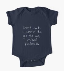 BBC Sherlock Get out. I need to go to my mind palace. One Piece - Short Sleeve