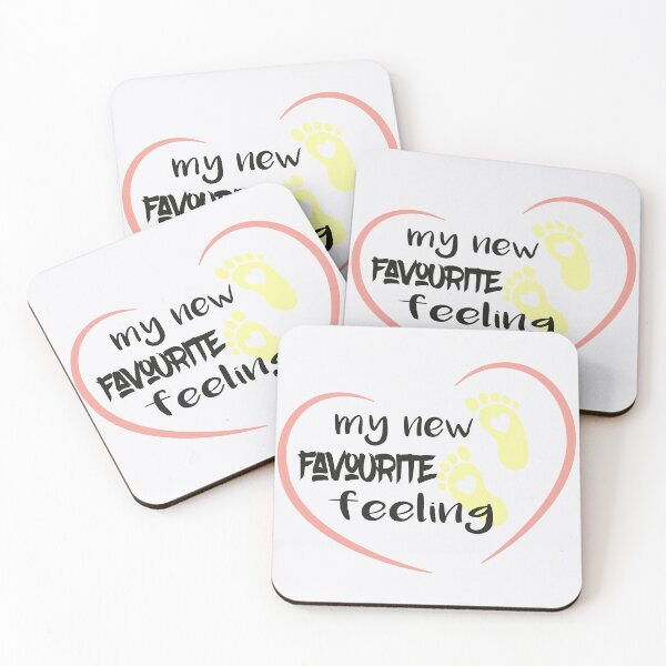Item preview,  My New Favourite Feeling Classic T-Shirt, Soon To Be Mommy, Soon To be Daddy, New Baby, Pregnancy, Gift for Her, Gift for him, My baby Love, mum to be tshirt designed and sold by Yassineenns.