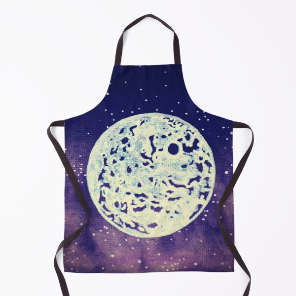 Item preview, Pink Full Moon Painting designed and sold by artistryscope.