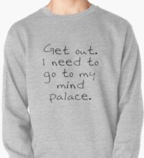 Sudadera cerrada BBC Sherlock Fuera. Necesito ir a mi mente, palacio.