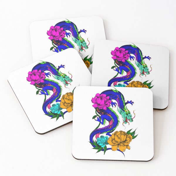 Item preview, Flower Dragon designed and sold by JonaArts.
