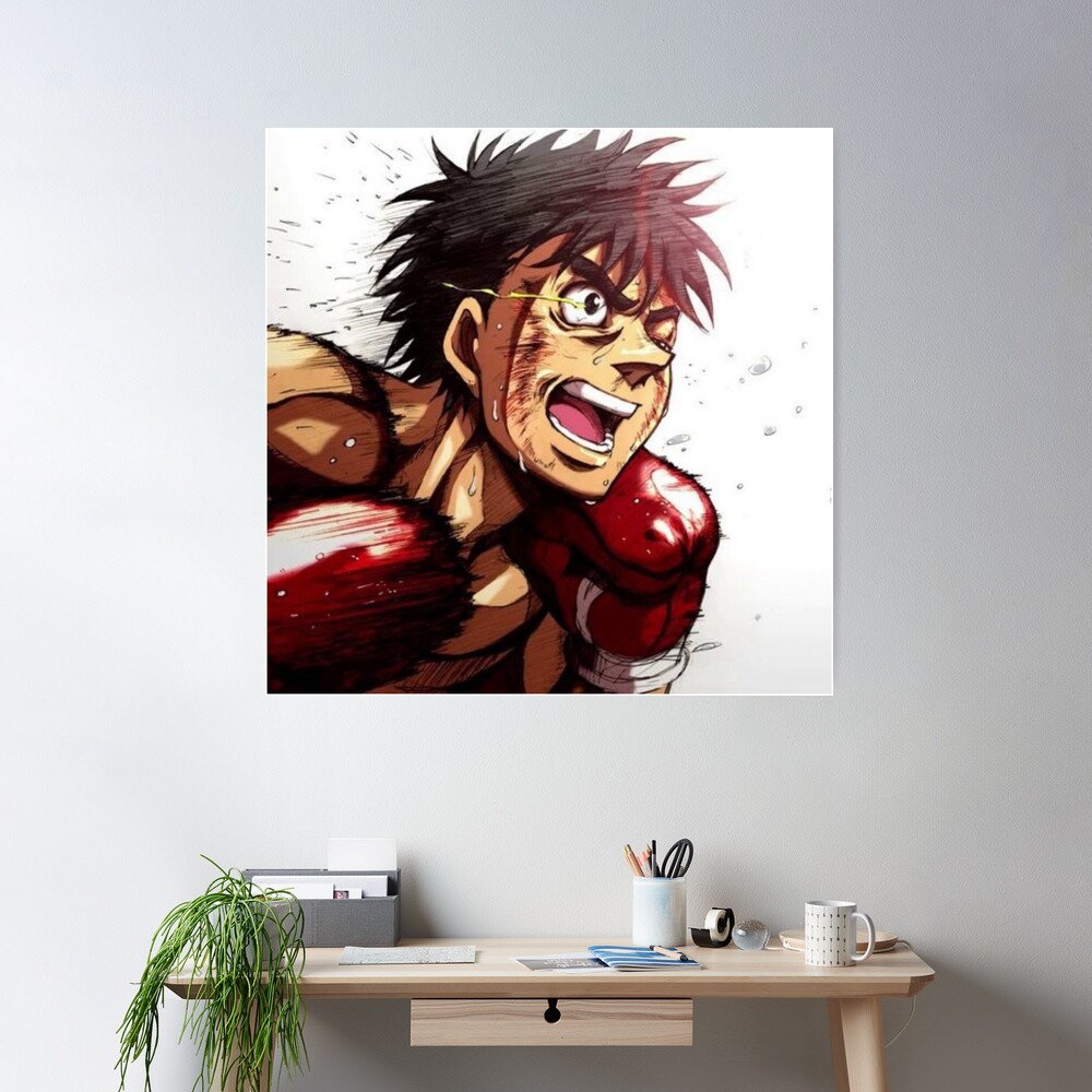 Hajime no Ippo Sticker for Sale by Axel Bogers