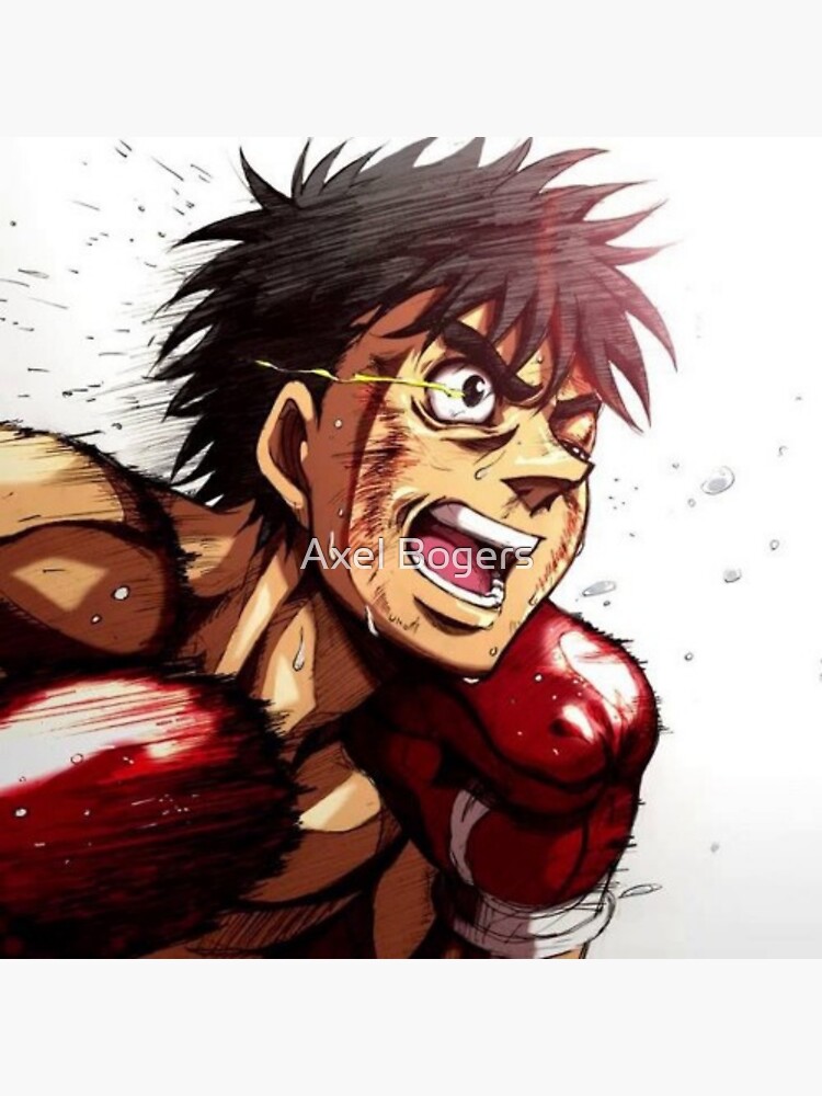 Hajime no Ippo Sticker for Sale by Axel Bogers