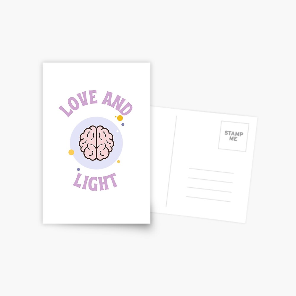 Love and Light Postcard