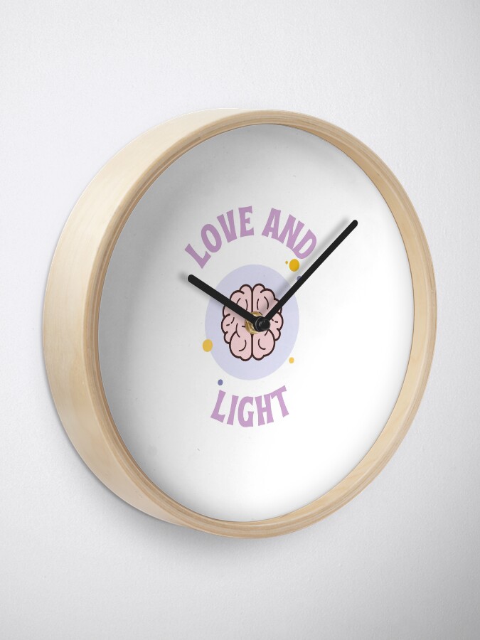Alternate view of Love and Light Clock
