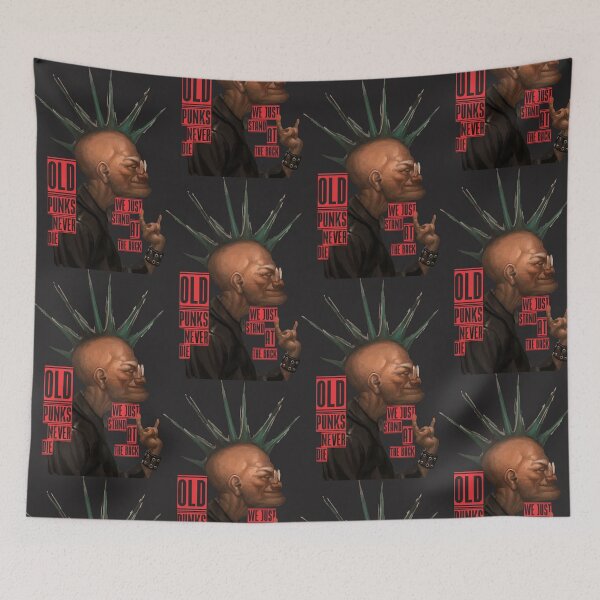 Item preview, old punk never die Collection 8 designed and sold by MothyTrush.