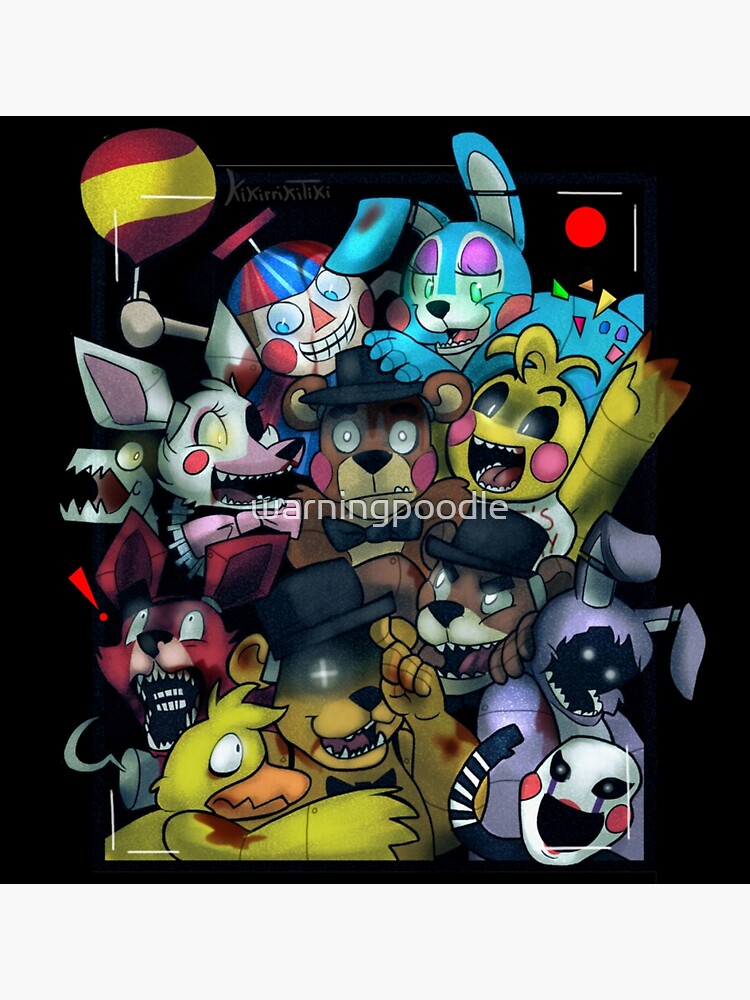 Five Nights At Freddys 2 Official Poster #1 by ProfessorAdagio on