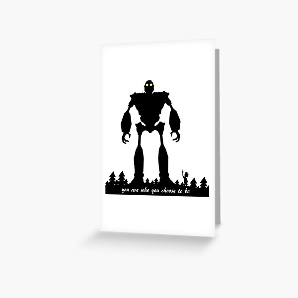 Item preview, Iron Giant - Choose Who You are designed and sold by Rachel Flanagan.