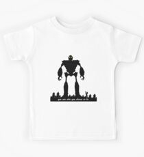 Iron Giant - Choose Who You are Kinder T-Shirt