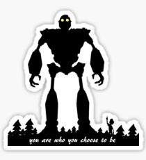 Iron Giant - Choose Who You are Sticker