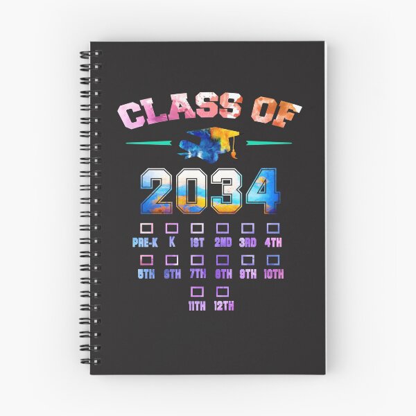 Item preview, class of 2034 school colorful shirt designed and sold by mjamerearieona.