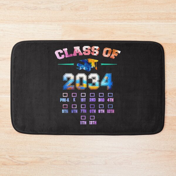 Item preview, class of 2034 school colorful shirt designed and sold by mjamerearieona.