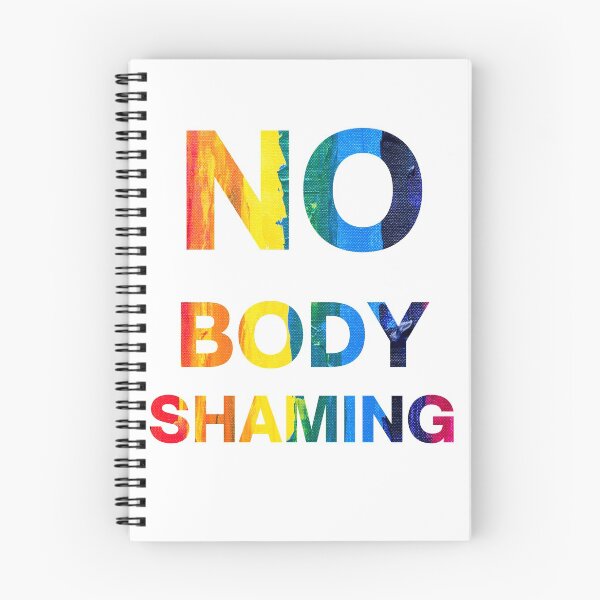 Item preview, No Body Shaming Body Positivity Quote Inspiration Sticker designed and sold by kstrafen.
