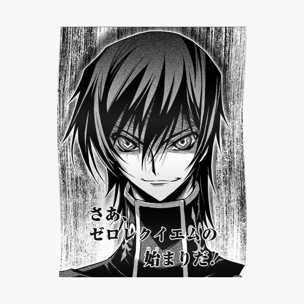 Lelouch Code Geass Sticker For Sale By Kyasutonaito Redbubble