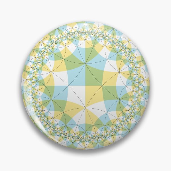 Item preview, hyperbolic plane geometric tiling  designed and sold by egg-pdf.